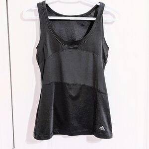 Adidas 365 Black tank top with mesh back size XS B5